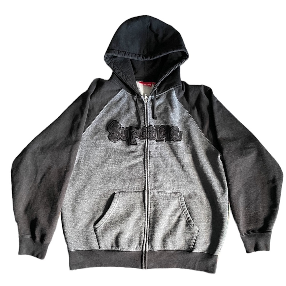 Supreme Gonz Appliqué Zip Up Hoodie